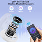 Delxo Bluetooth Speakers with LED Night Light for Bedroom, Portable Wireless