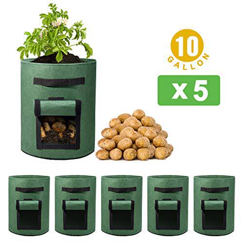 Wholesale Reusable and Durable PE potato grow bag 10 Gallon Tent